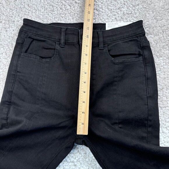 American Eagle Next Level Stretch Highest Rise Jegging Black 6 Long NEW - Picture 11 of 13